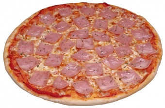 Пицца с ветчиной